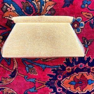 Vintage gold clutch